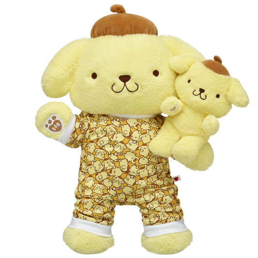 Sanrio® Pompompurin™ Plush with Mini Bean® | Build-A-Bear® - US 1352