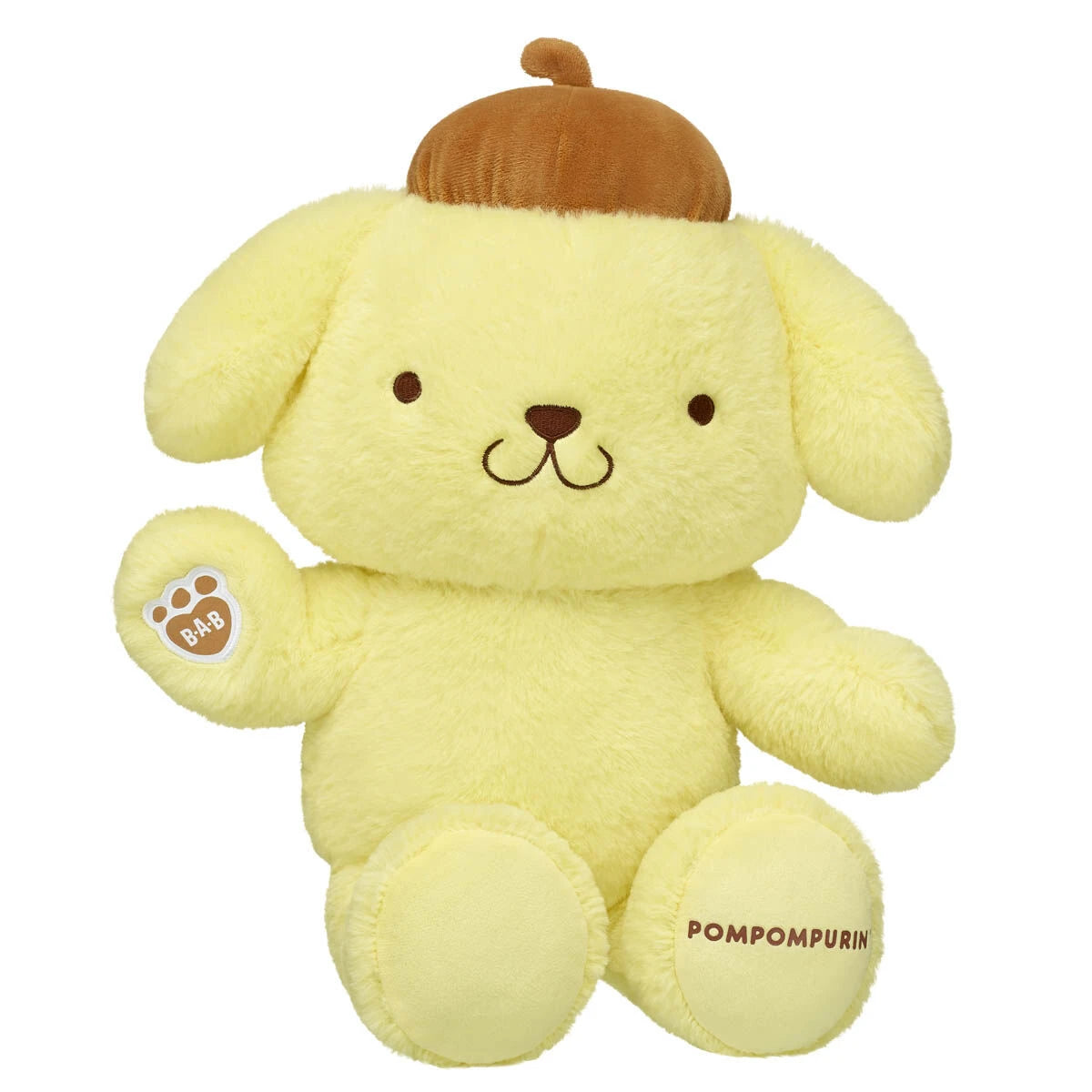 Sanrio Hello Kitty and Friends® Pompompurin™ Stuffed Animal Gift Set with Sleeper and Slippers | Build-A-Bear® - US 0946