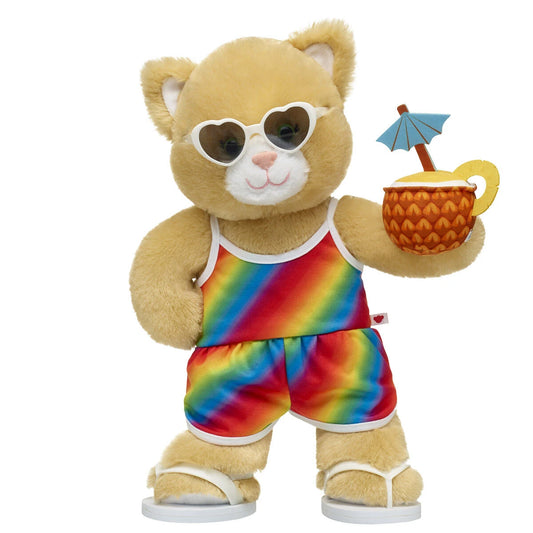 Jennifur Plush Cat Pineapple Gift Set - US 0179