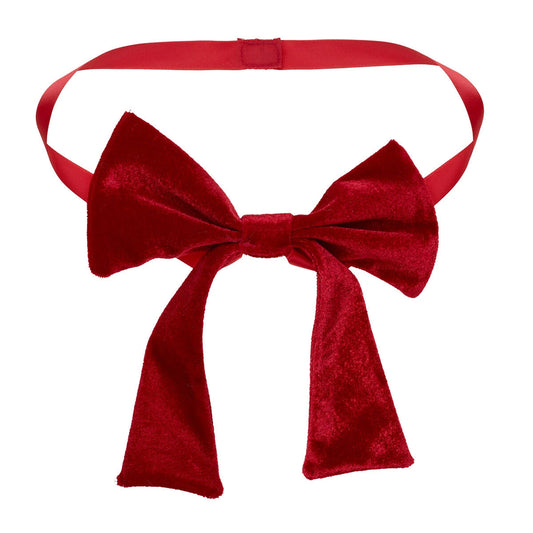 Giant Red Velvet Gifting Bow - US 6323