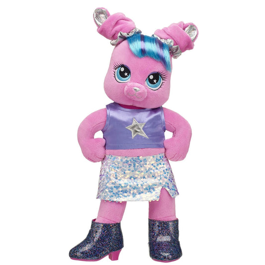 Honey Girls Risa Rabbit Sparkly Plush Toy Gift Set - US 3654