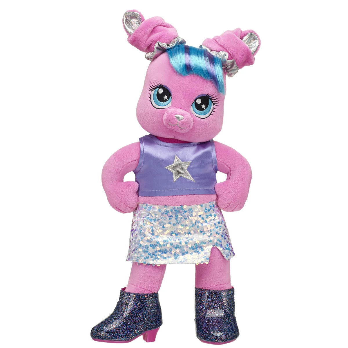 Honey Girls Risa Rabbit Sparkly Plush Toy Gift Set - US 5817