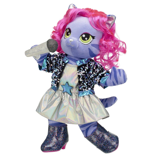 Honey Girls Teegan Tiger Sequin 2-fer Plush Toy Gift Set - US 1925