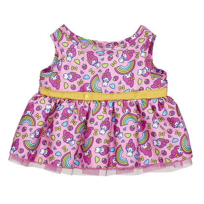Sanrio Hello Kitty and Friends® My Melody™ Plush Gift Set with Rainbow Dress | Build-A-Bear® - US 8922