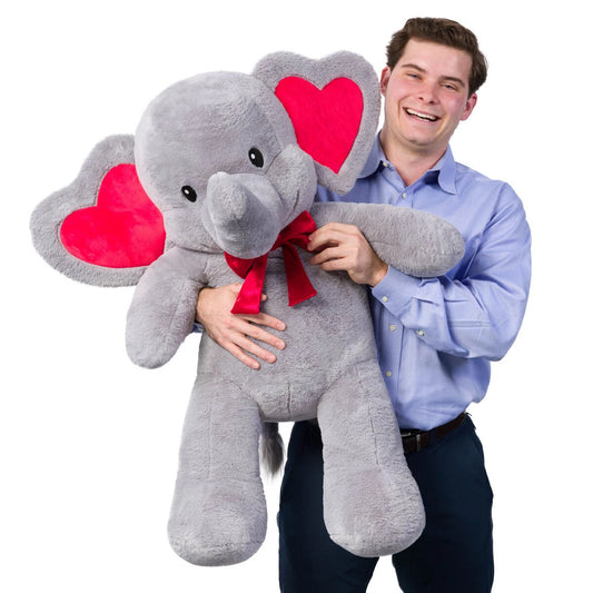 Giant Love You Tons Elephant Stuffed Animal | Build-A-Bear - US 5869