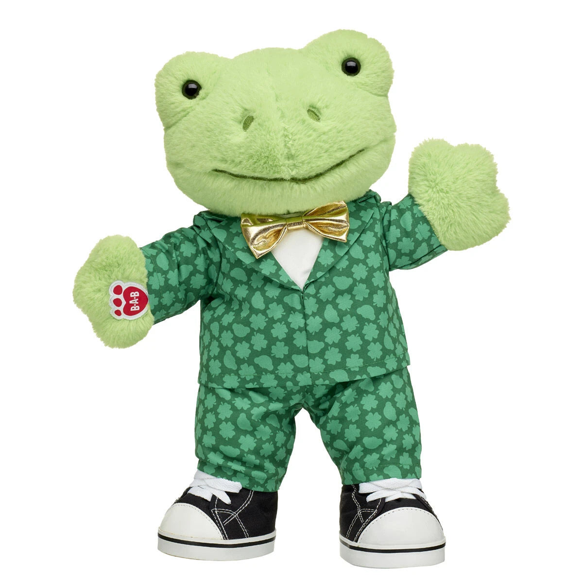 Spring Green Frog St. Patrick's Day Gift Set | Build-A-Bear® - US 3575