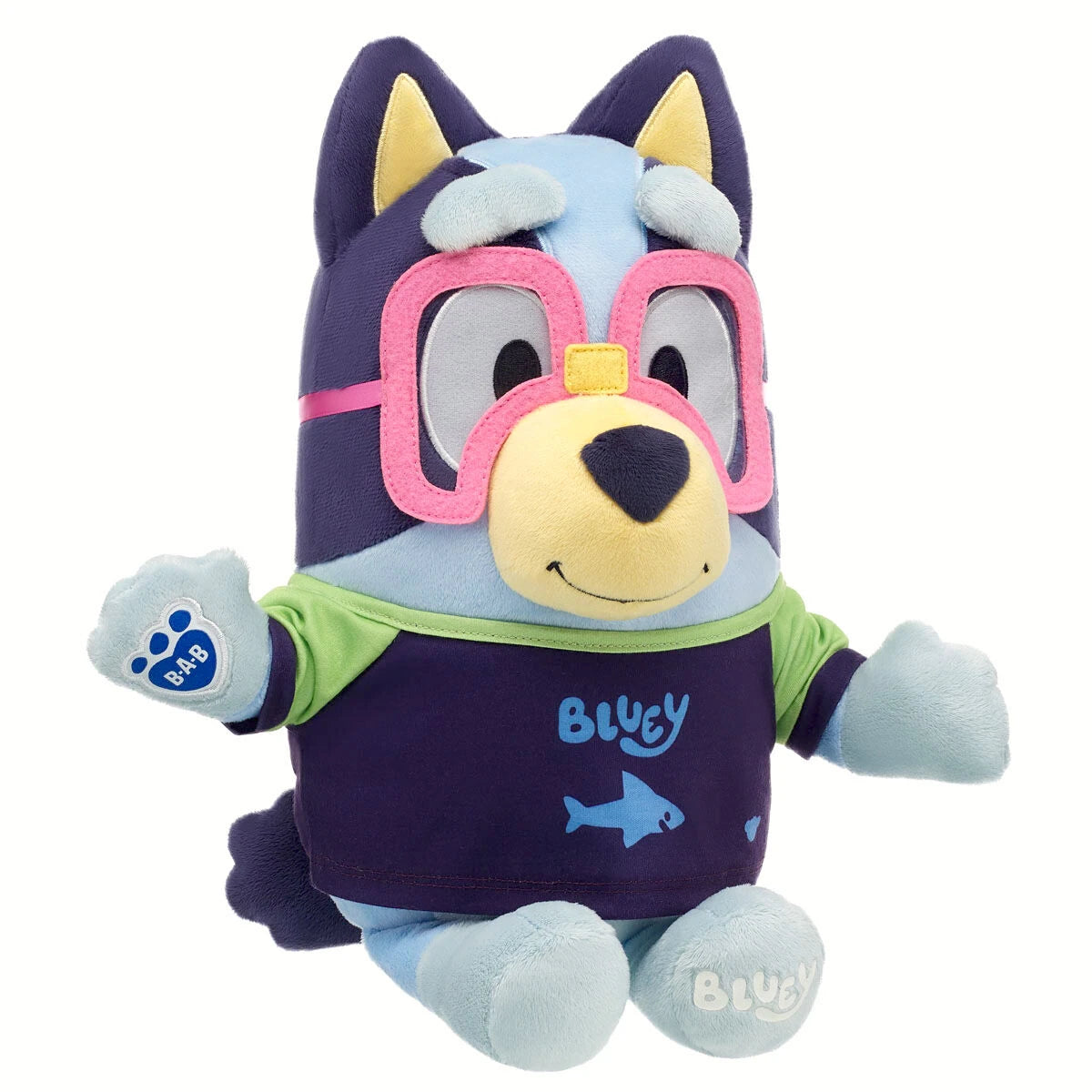 Bluey Plush w/ Swim Shirt &amp; Goggle Set | Build-A-Bear - US 6380