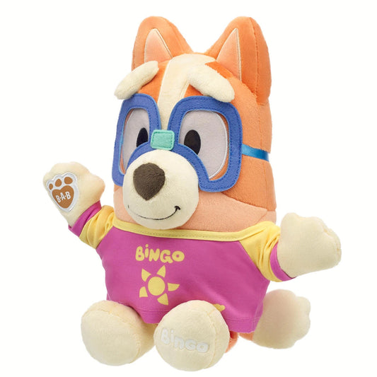 Bingo Plush w/ Swim Shirt &amp; Goggle Set | Build-A-Bear - US 2324
