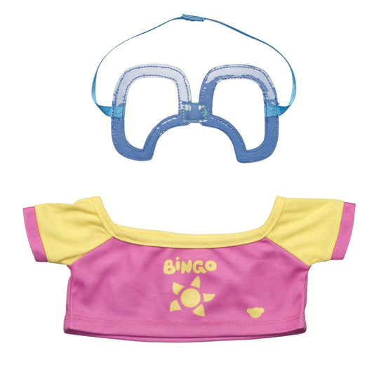 Bingo Swim Shirt &amp; Goggle Set | Build-A-Bear - US 7330