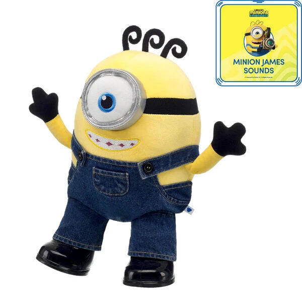 Minion James Plush Gift Set w/ Sound | Build-A-Bear - US 1794