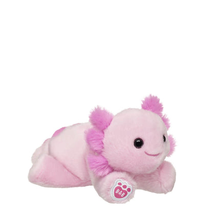 Pink Axolotl Stuffed Animal &amp; Mini Beans Gift Set | Build-A-Bear® - US 8335
