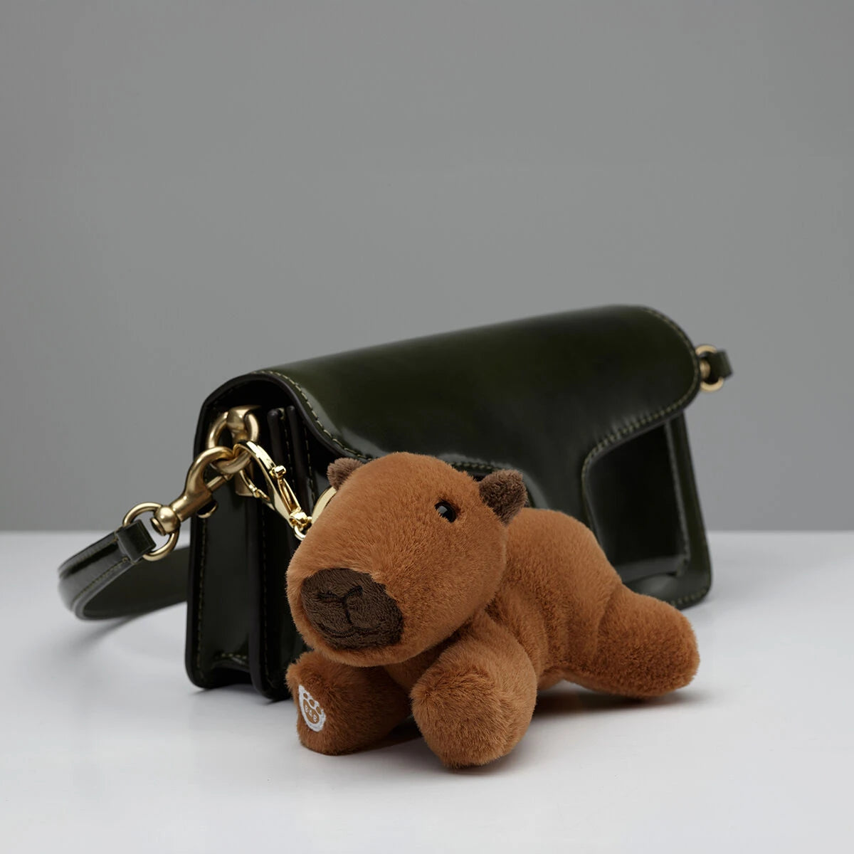 Capybara Plush Bag Charm | Build-A-Bear - US 4585