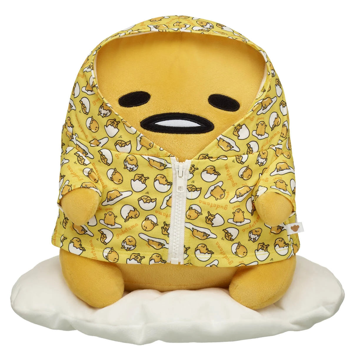 Sanrio® Gudetama™ Plush with Hoodie | Build-A-Bear® - US 3259