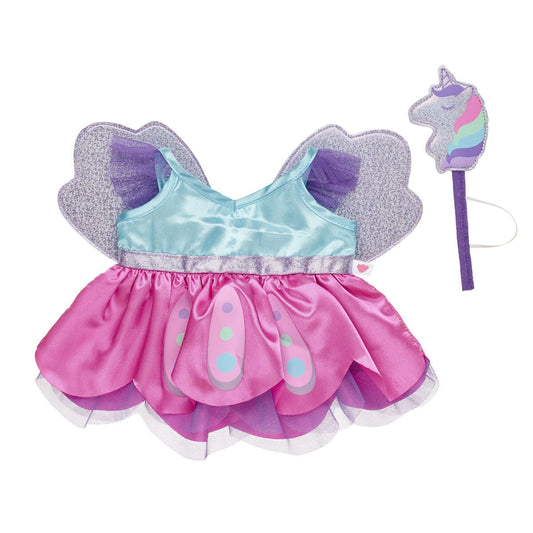 Fairy Dress, Wings &amp; Unicorn Wand for Plush Toys | Build-A-Bear® - US 2543