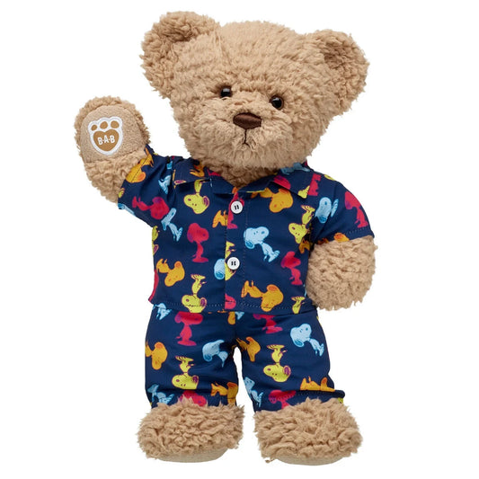 Timeless Teddy Bear &amp; Peanuts® Snoopy Pajamas | Build-A-Bear® - US 6002