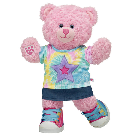 Pink Cuddles Teddy Bear Rainbow Gift Set | Build-A-Bear® - US 4408