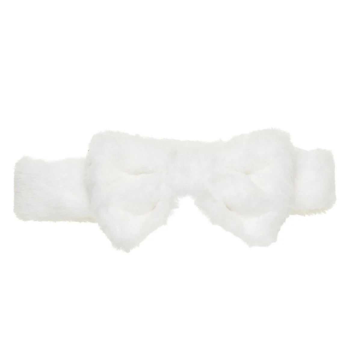 White Plush Bow Headwrap for Plush Toys | Build-A-Bear® - US 3258