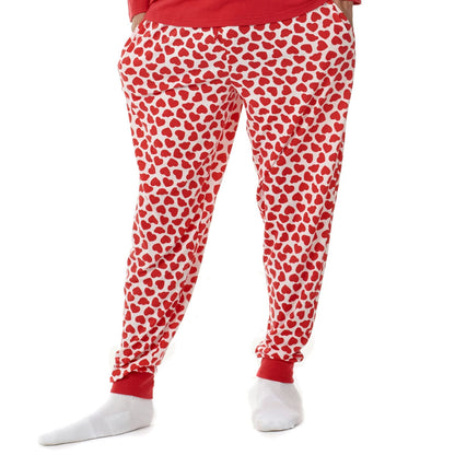 Build-A-Bear Pajama Shop™ Red Hearts PJ Pants - Adult - US 3326