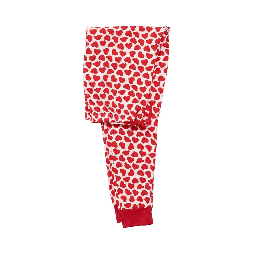 Build-A-Bear Pajama Shop™ Red Hearts PJ Pants - Adult - US 3326
