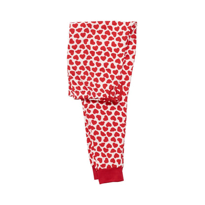 Build-A-Bear Pajama Shop™ Red Hearts PJ Pants - Adult - US 3326