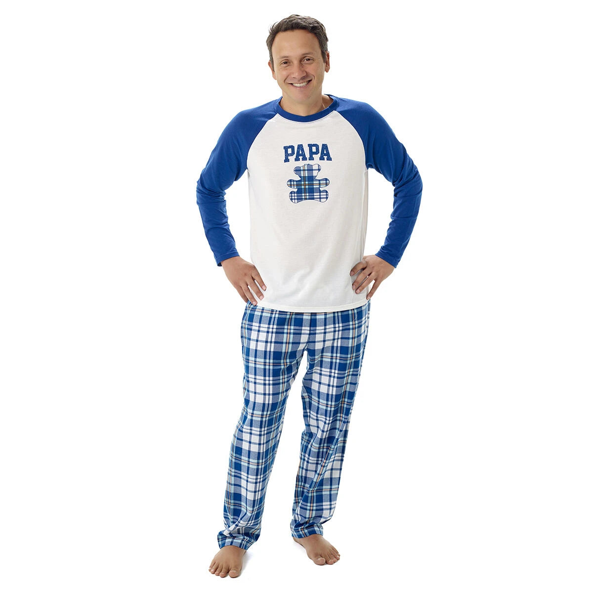 Build-A-Bear Pajama Shop™ Papa Bear Raglan Top - Adult - US 2510