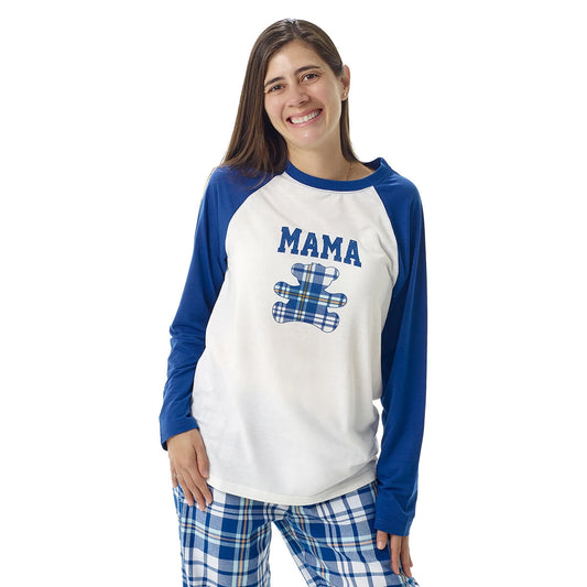 Build-A-Bear Pajama Shop™ Mama Bear Raglan Top - Adult - US 8745