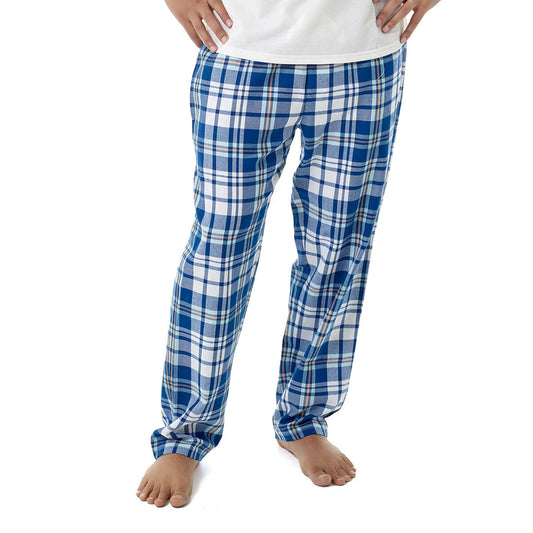 Build-A-Bear Pajama Shop™ Blue Plaid Pants - Adult - US 5099