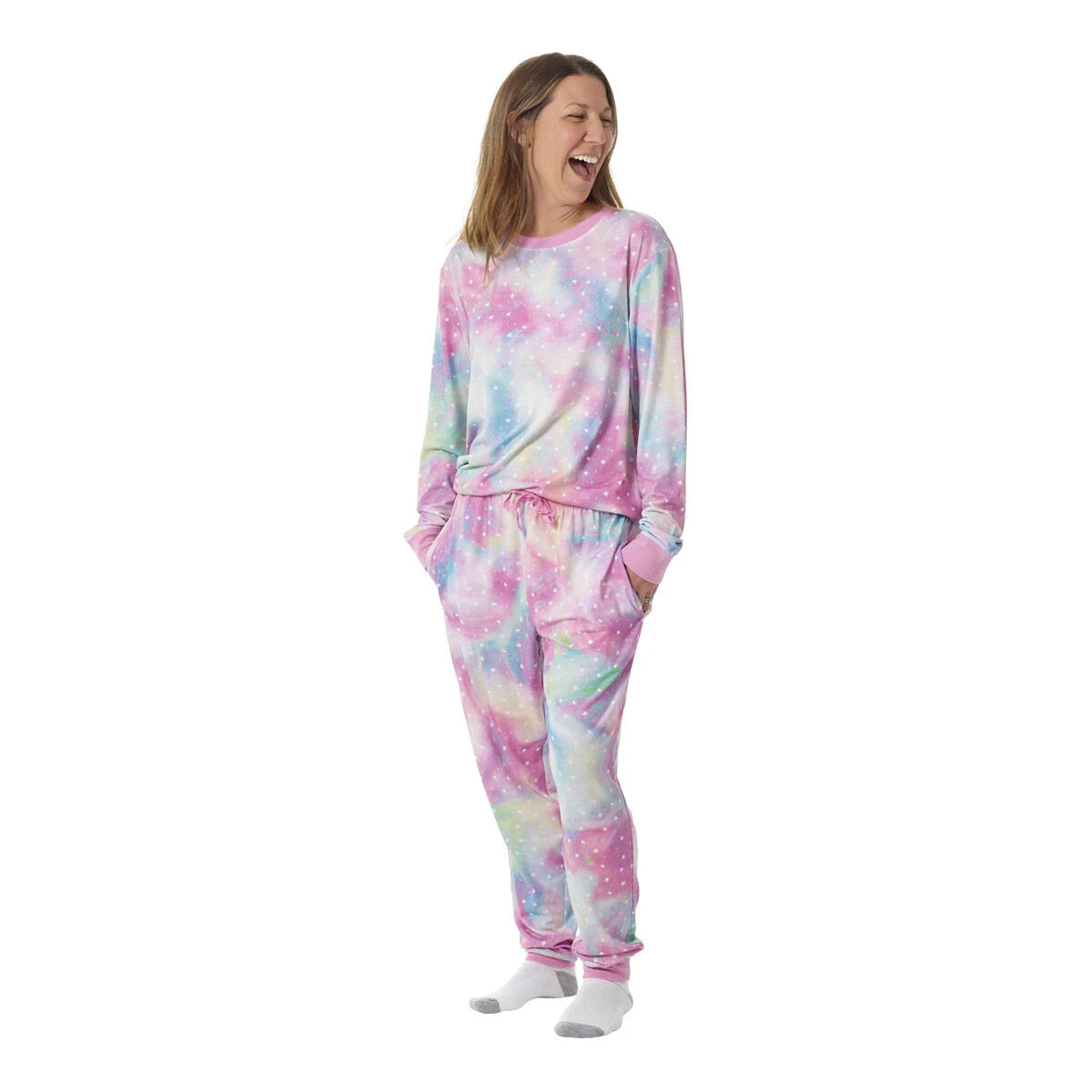 Build-A-Bear Pajama Shop™ Rainbow Galaxy Top - Adult - US 6407