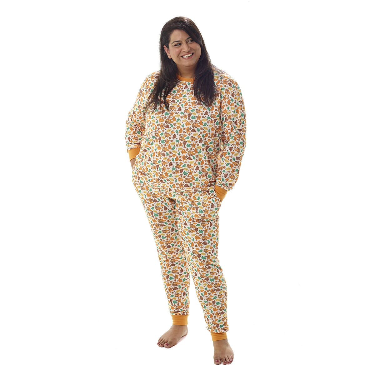 Build-A-Bear Pajama Shop™ Fall Print Pants - Adult - US 7197