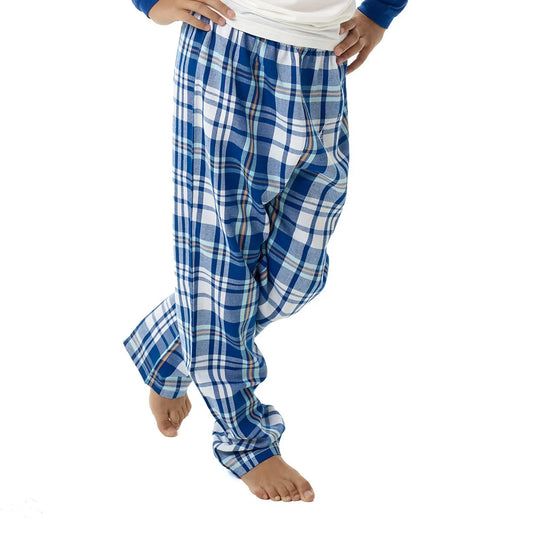 Build-A-Bear Pajama Shop™ Blue Plaid Pants - Toddler &amp; Youth - US 8692