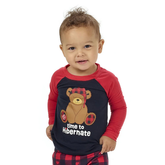 Build-A-Bear Pajama Shop™ Time to Hibernate Top - Toddler &amp; Youth - US 1994