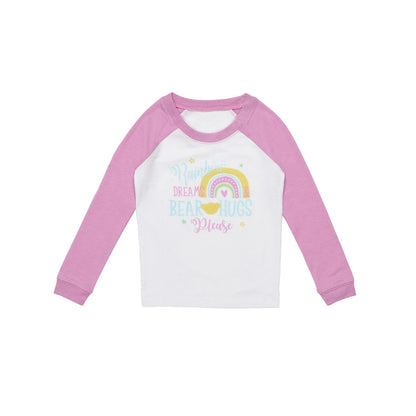 Build-A-Bear Pajama Shop™ Rainbow Dreams &amp; Bear Hugs Please PJ Top - Toddler &amp; Youth - US 8888