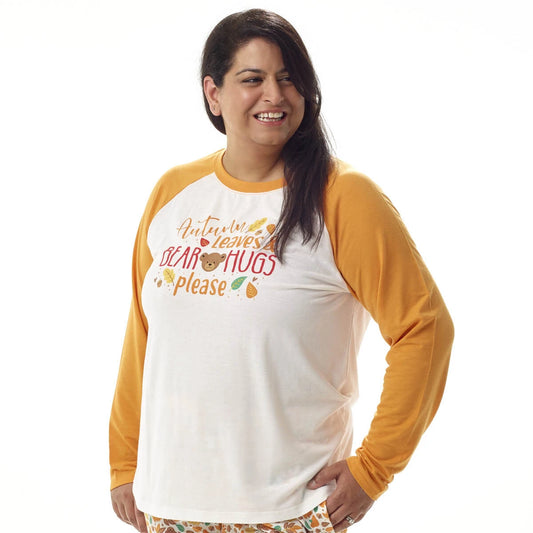 Build-A-Bear Pajama Shop™ Autumn Leaves Top - Adult - US 5401
