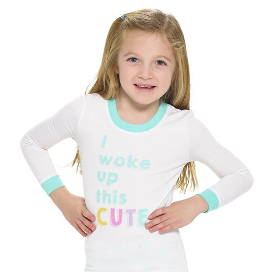 Build-A-Bear Pajama Shop™ "I Woke Up This Cute" PJ Top - Toddler and Youth - US 4691