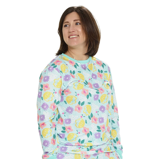 Build-A-Bear Pajama Shop™ Spring Flowers PJ Top - Adult - US 3694