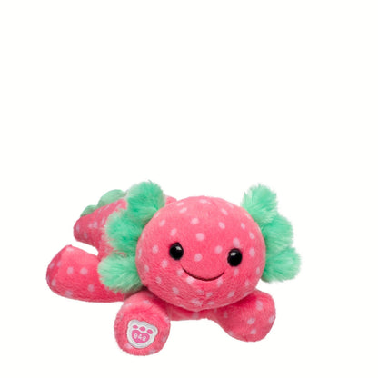 Build-A-Bear Mini Beans Strawberry Axolotl Stuffed | BAB - US 7405