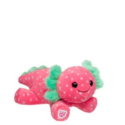 Build-A-Bear Mini Beans Strawberry Axolotl Stuffed | BAB - US 7405
