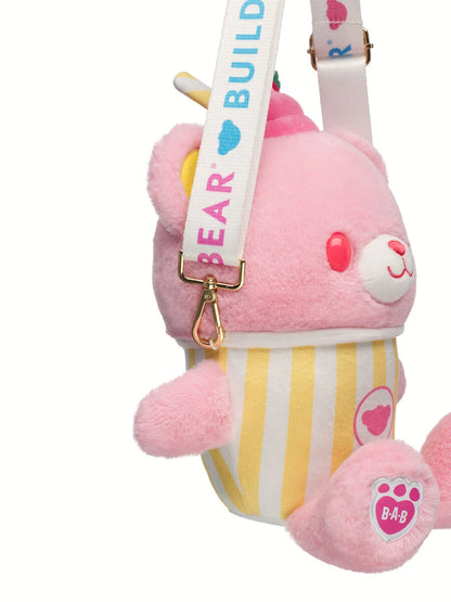 Strawberry Lemonade Bear Slushie Plushie | Build-A-Bear - US 5729