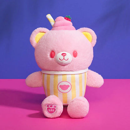 Strawberry Lemonade Bear Slushie Plushie | Build-A-Bear - US 1559