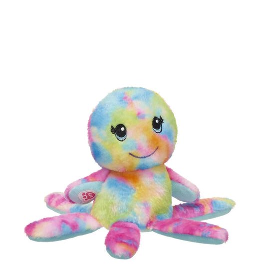 Mini Beans Rainbow Octopus Stuffed Animal - US 4759