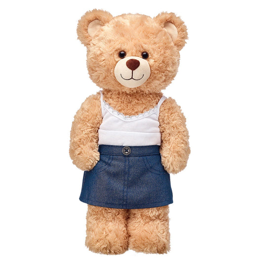 Sparkly Denim Skirt for Stuffed Animals | Build-A-Bear® - US 5389