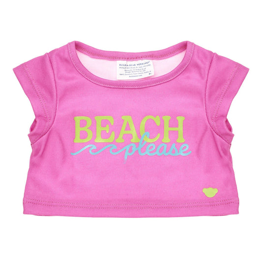 Beach Please T-Shirt for Stuffed Animals | Build-A-Bear® - US 2648