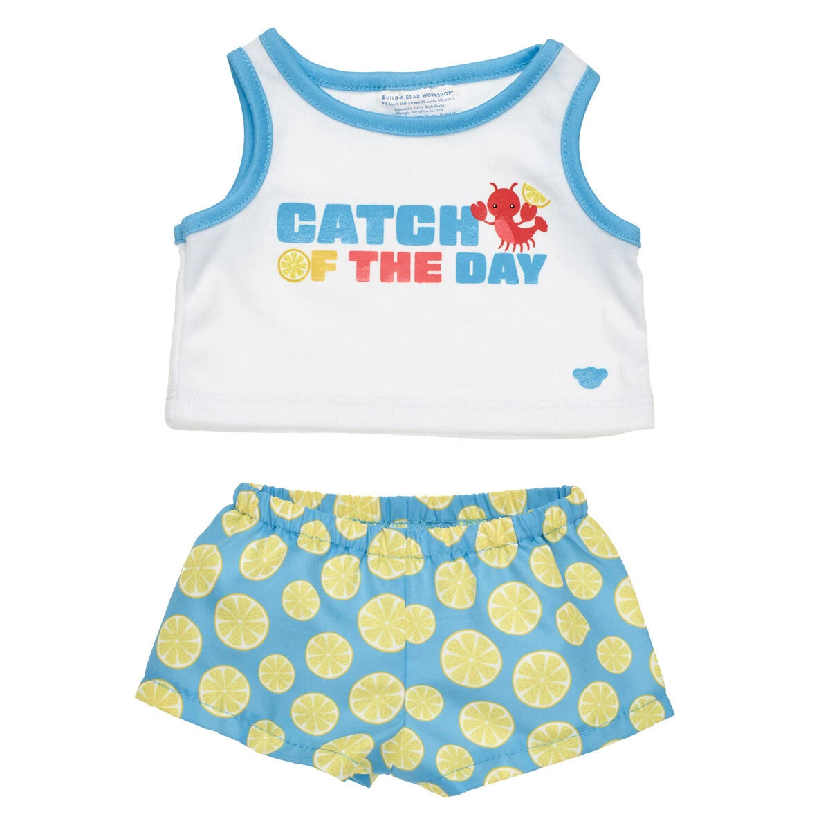 "Catch of the Day" Summer Outfit for Plush Toys | Build-A-Bear® - US 2087