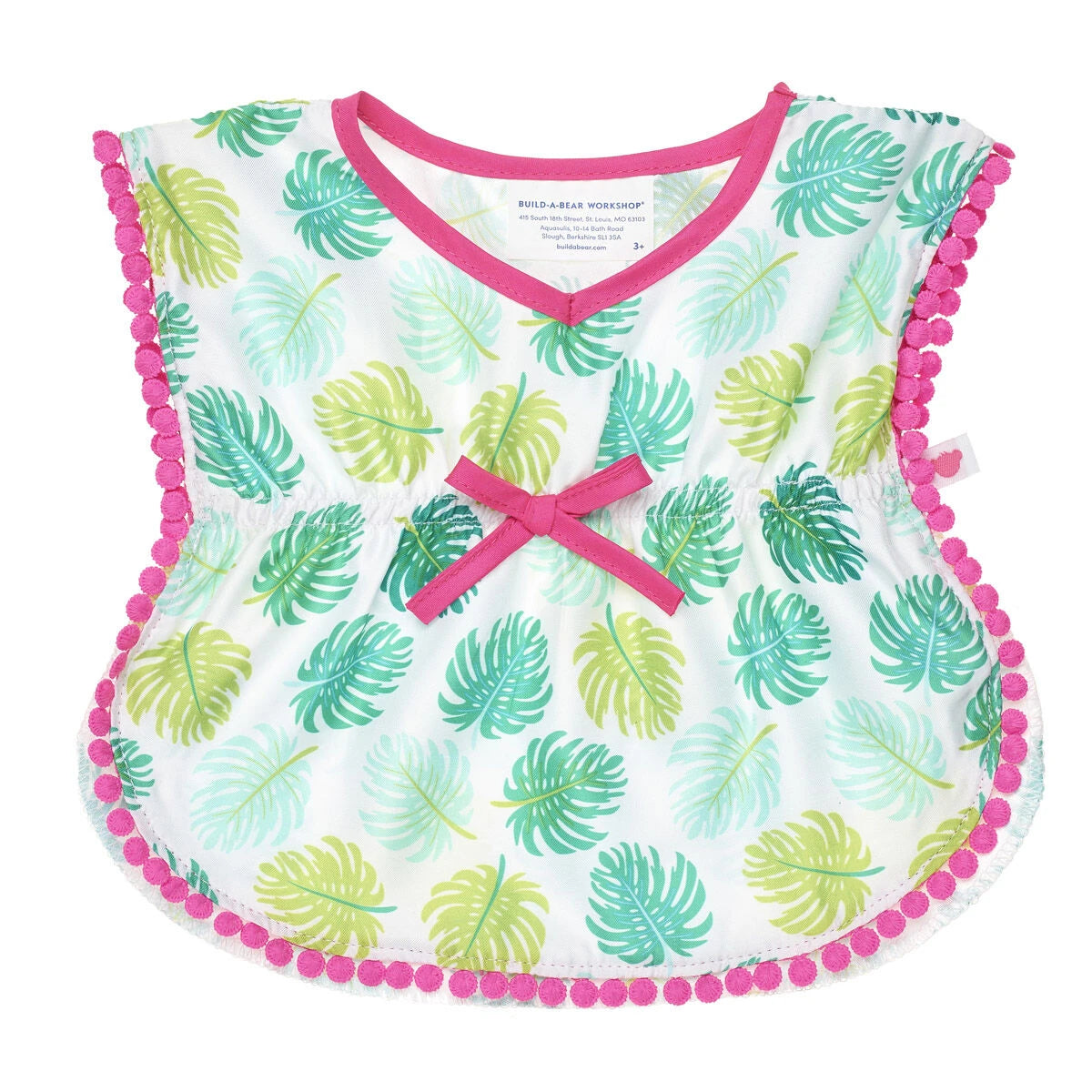 Palm Leaf Swim Coverup for Stuffed Animals | Build-A-Bear® - US 7073