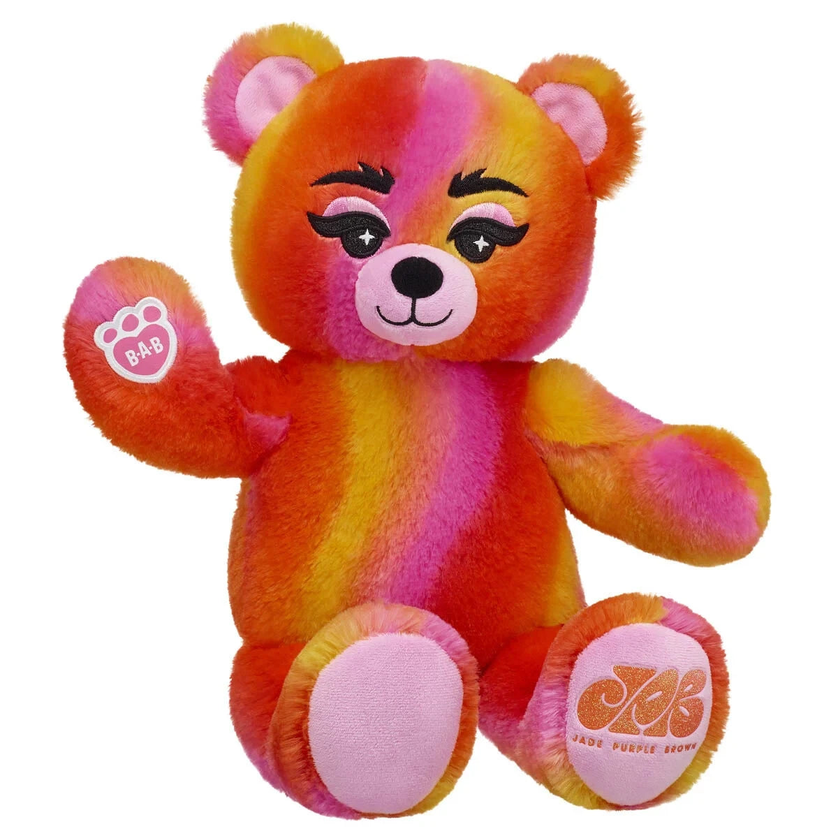 Vibe Out Bear by Jade Purple Brown | Build-A-Bear® - US 6404