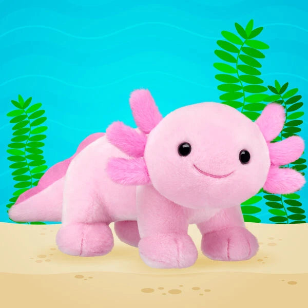 Pink Axolotl Stuffed Animal | Build-A-Bear® - US 2312