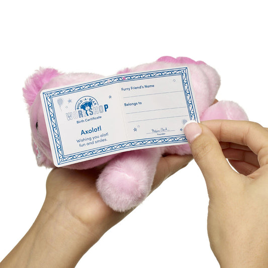 Mini Beans Axolotl Plush Toy | Build-A-Bear® - US 9492