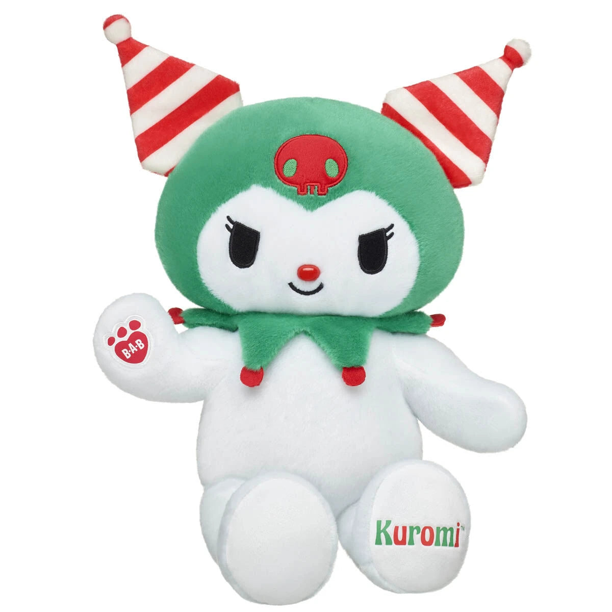 Hello Kitty® and Friends Candy Cane Kuromi™ Plush | Build-A-Bear® - US 3110