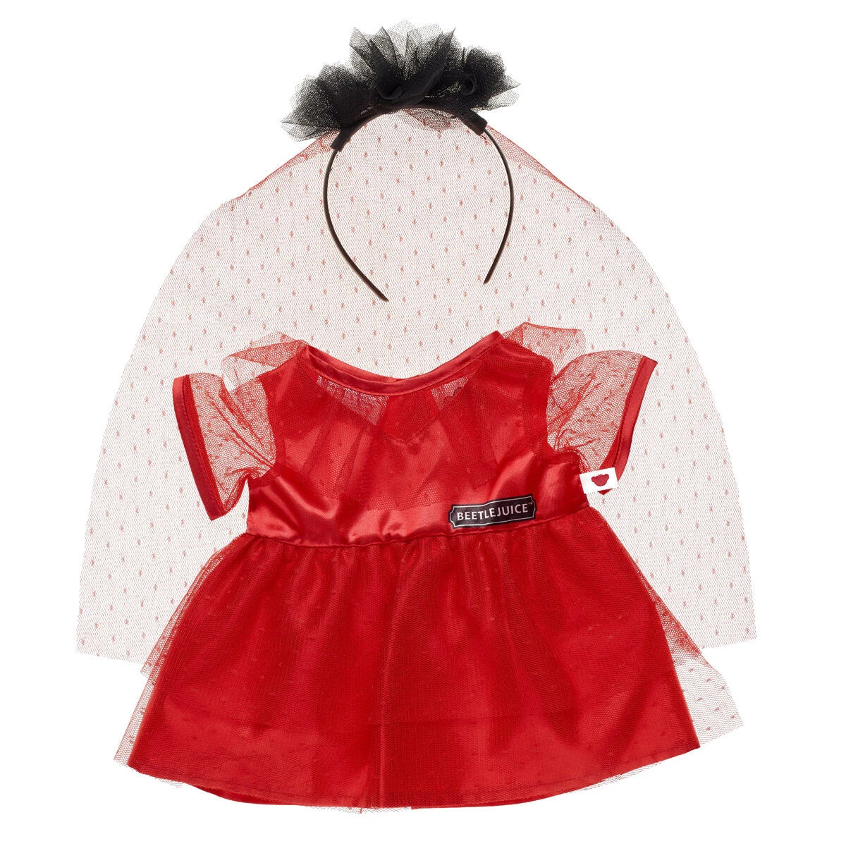 Beetlejuice Lydia Deetz Dress for Plush Toys | Online Only | Build-A-Bear® - US 0083