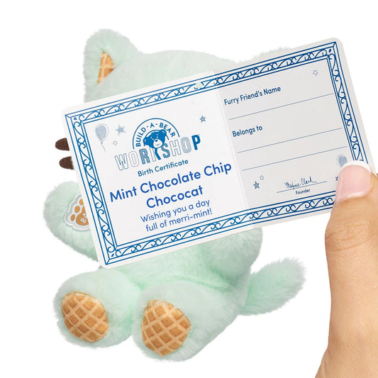 Build-A-Bear Mini Beans Mint Chocolate Chip Chococat | Build-A-Bear - US 3038